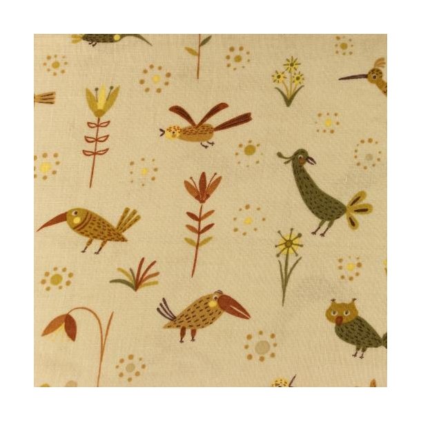 Double Gauze Forest Animal, Sand